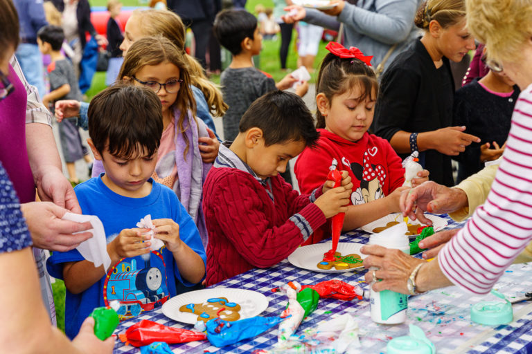 Cookie Decorating in the Park