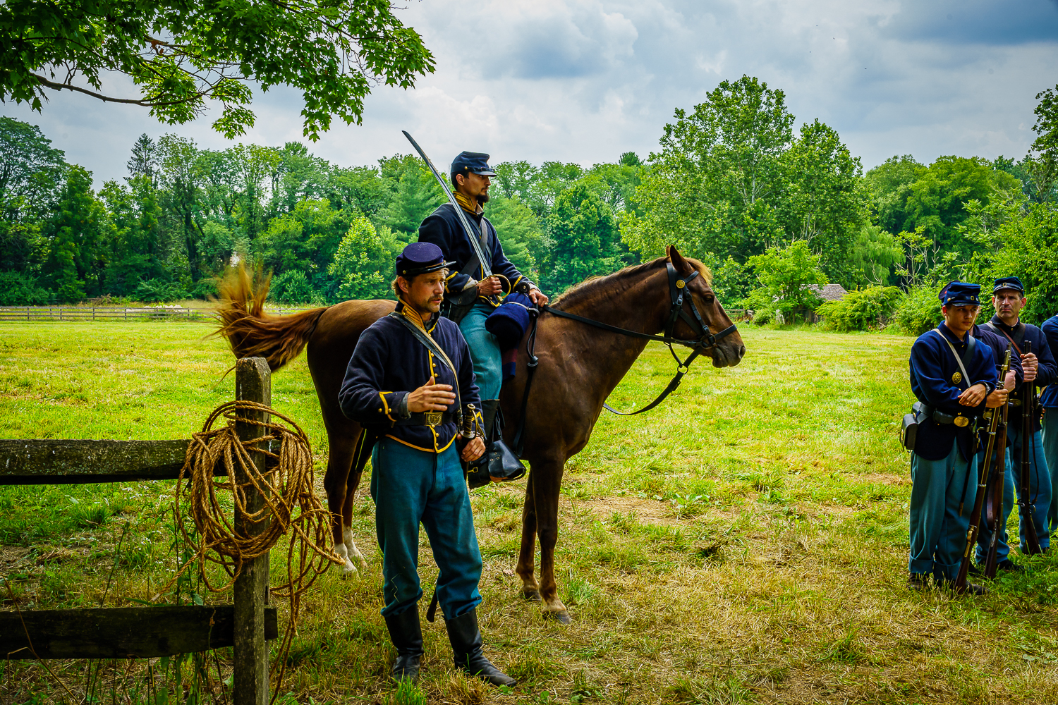 Union Cavalry at Landis Valley Museum