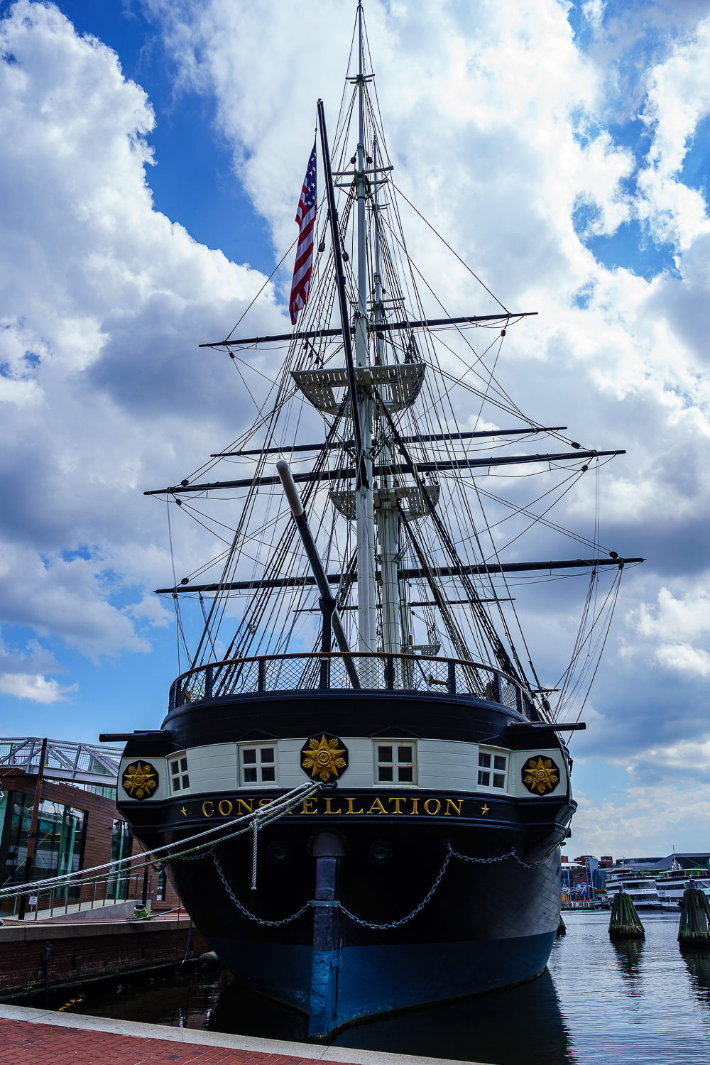 USS Constellation in Baltimore