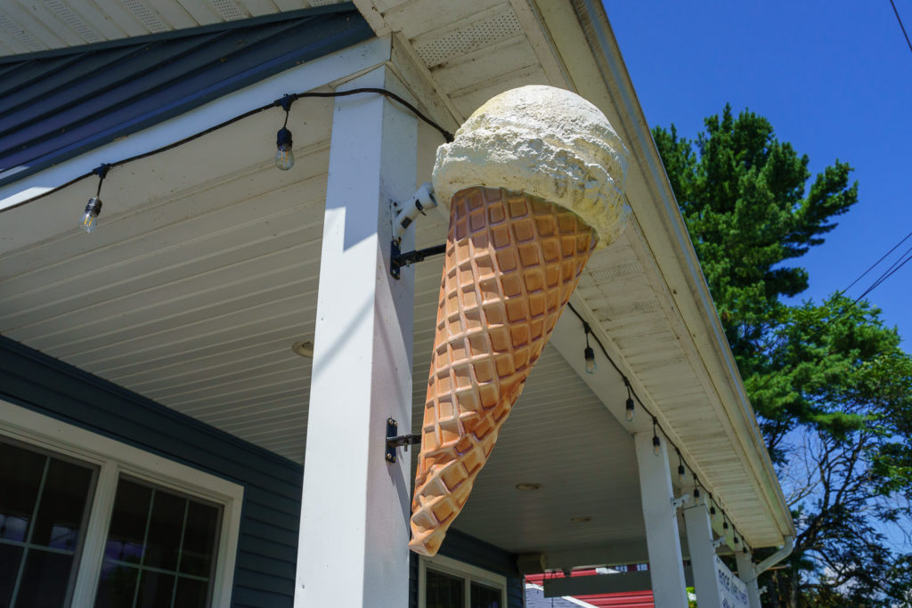 Ice Cream Cone Sign Photo by George Sheldon