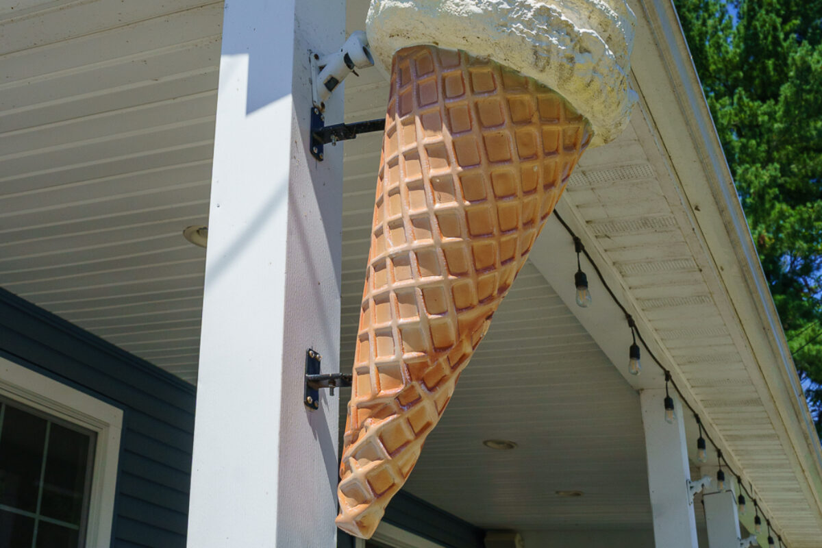 Large Ice Cream Cone