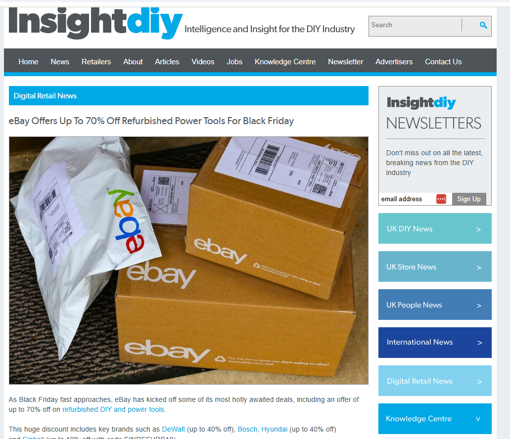 InsightUSA uses George Sheldon ebay photo image