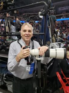 George Sheldon in media gallery at Hershey, PA.
