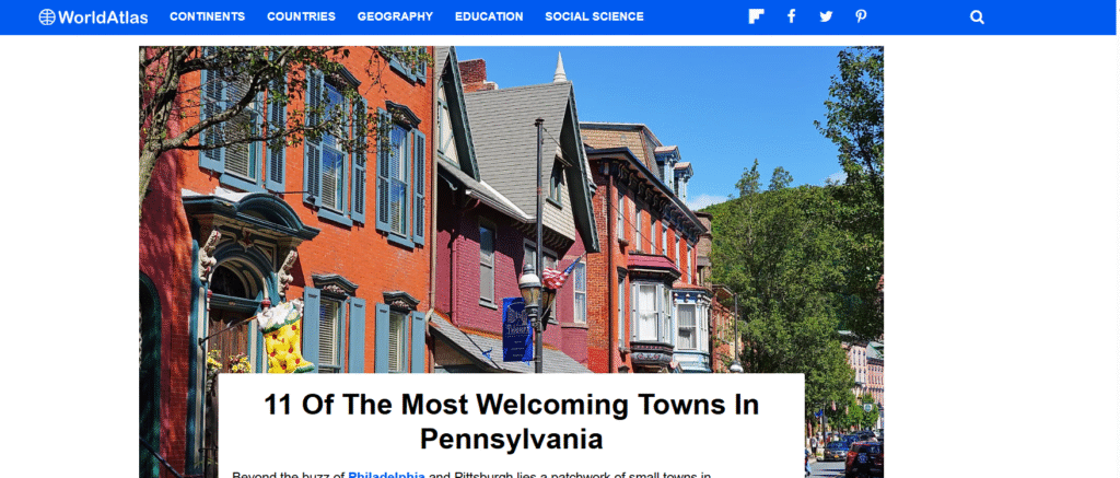 11 Most Welcoming Towns