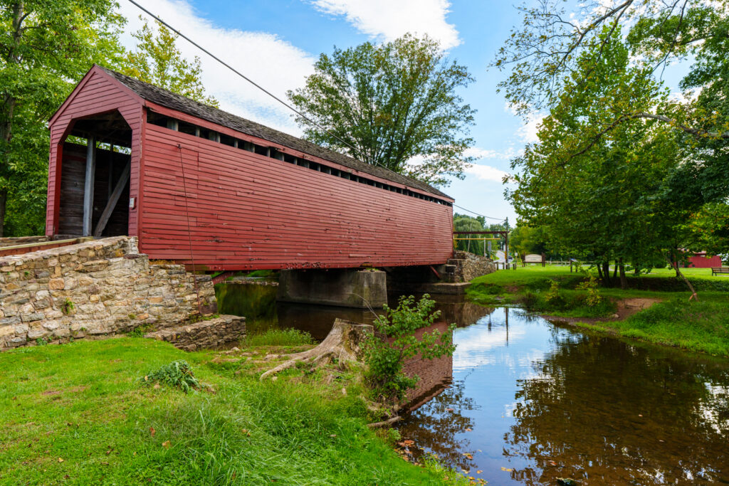 Loy Station Covered Bridge